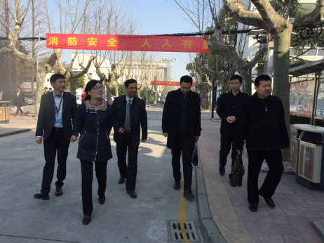 雨花台区人力资源和社会保障局局长梁汶一行莅临万谷移动互联科技园指导工作